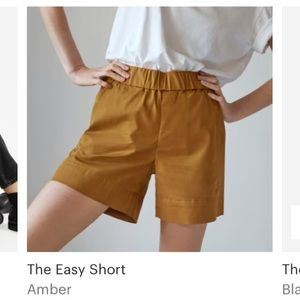 Everlane Easy Short -Amber- Size 6